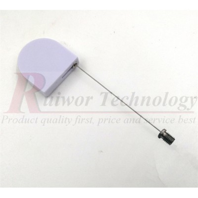 RUIWOR RW0811 D-shaped Mini Security Tether with Flat Head Screw End